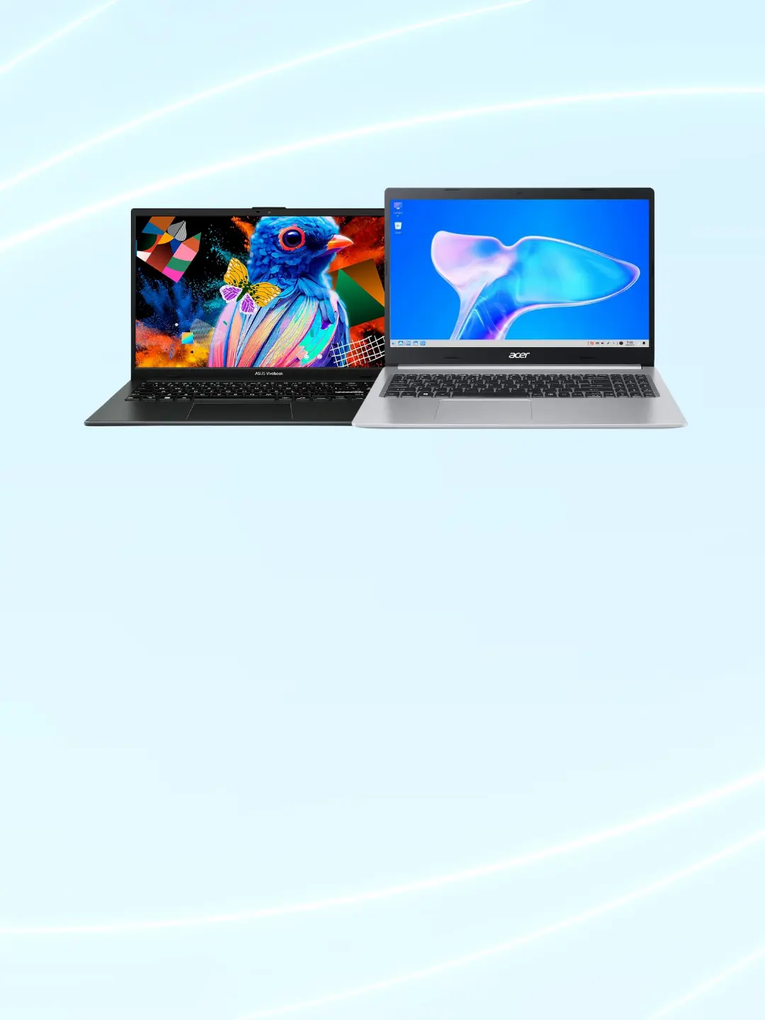 Stories Decidir Comprar 9 Notebook AMD Acer Aspire5 ou ASUS VivoBook
