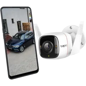 As 5 Melhores Câmeras de Segurança Externa Para Comprar em 2025 2 Camera de Seguranca Wi Fi Externa TP Link Tapo C320WS