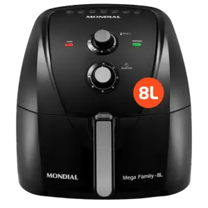 5 Air Fryer Mondial de 6L Que Estão Dominando as Cozinhas em 2025 4 MONDIAL AFN 80 FB
