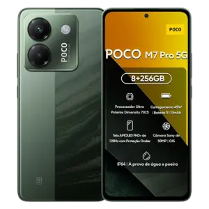 Top 7 Celulares Xiaomi para 2025: Os Campeões em Desempenho, Bateria e Preço 4 POCO M7 Pro 5G