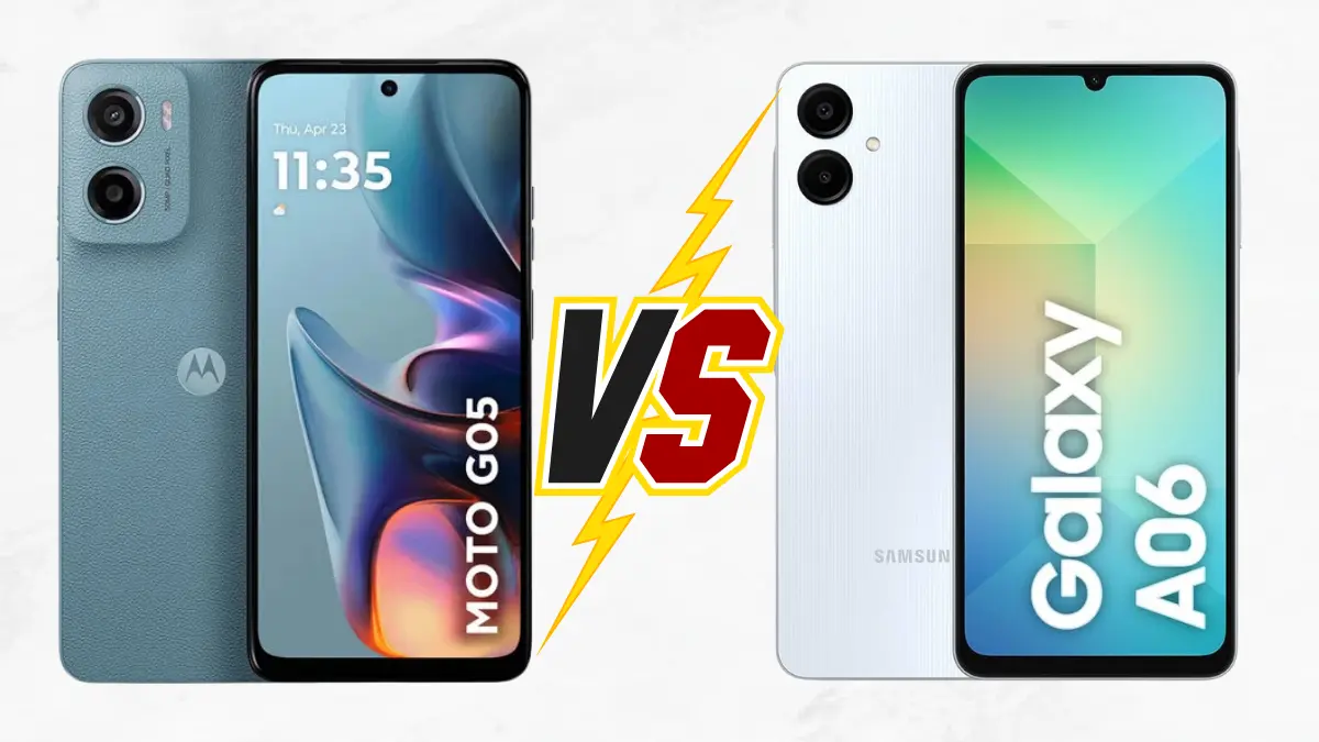 Moto G05 Vs Galaxy A06