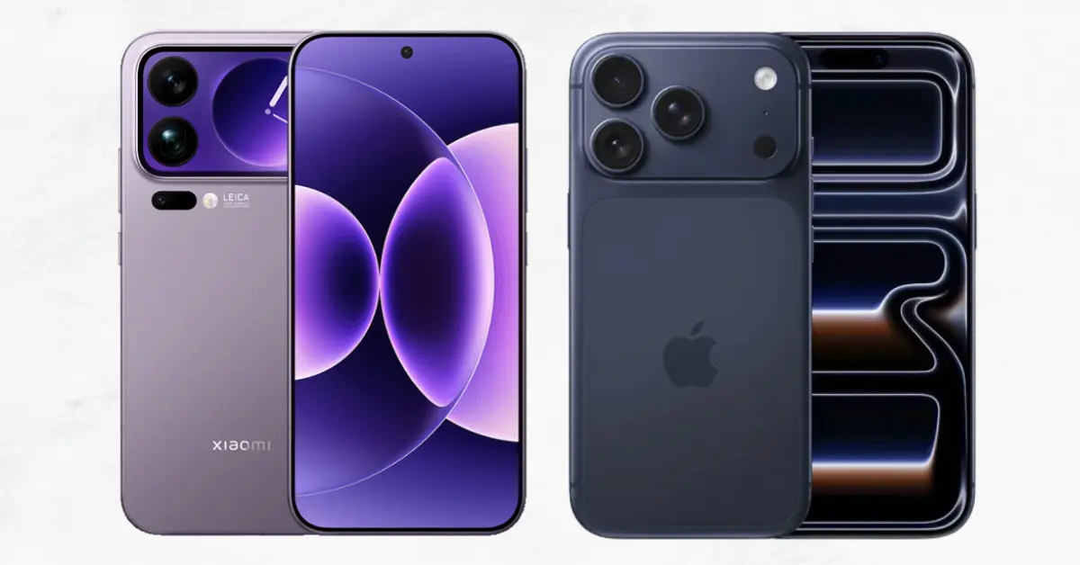 Xiaomi 17 Pro vs iPhone 17 Pro