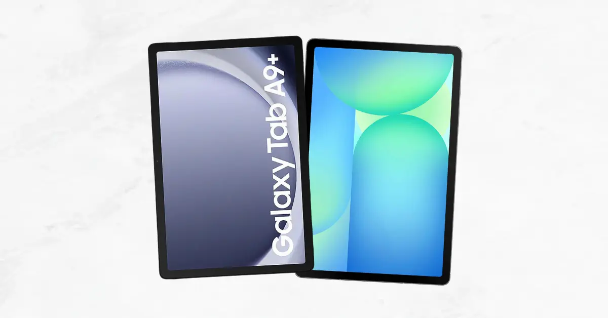 Galaxy Tab A9 plus vs Galaxy Tab S10 FE Comparativo Completo