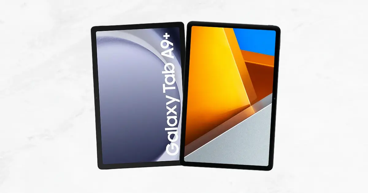 Galaxy Tab A9 plus vs Poco Pad Comparativo Completo