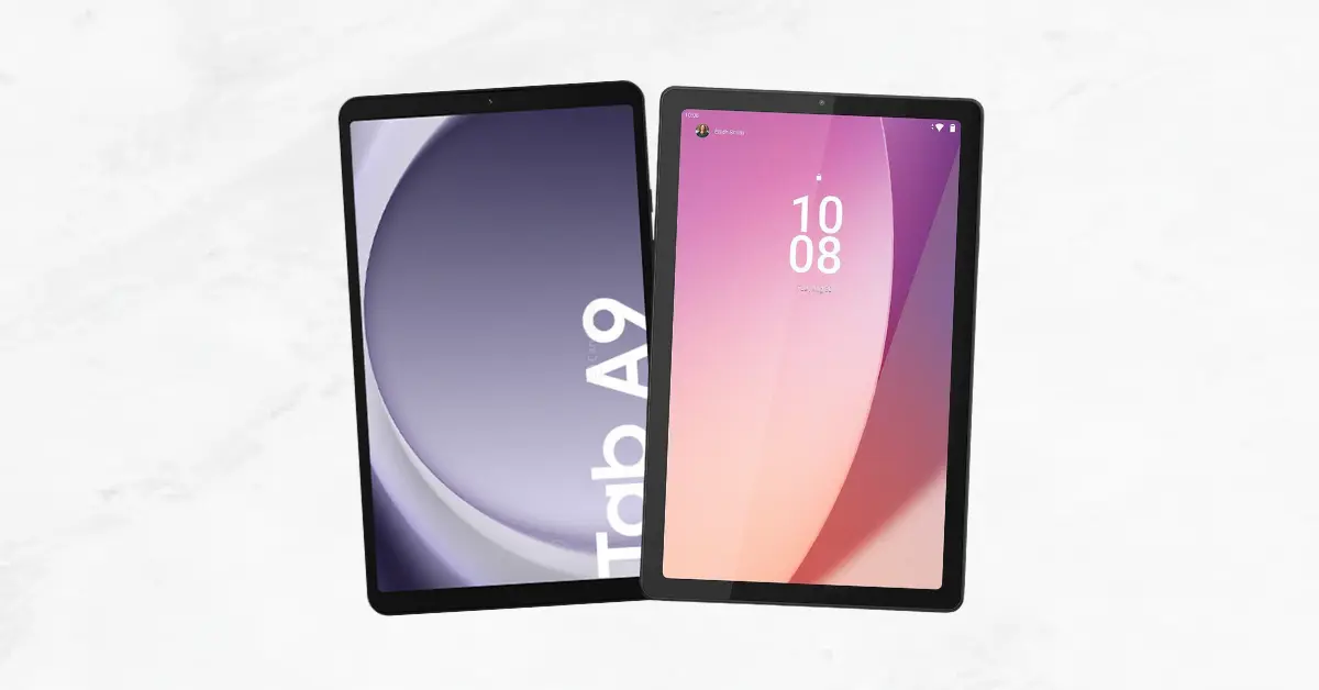 Galaxy Tab A9 vs Lenovo Tab M9 Comparativo Completo