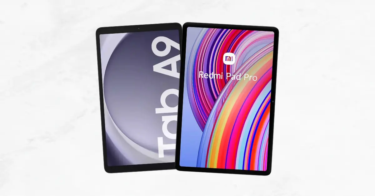 Galaxy Tab A9 vs Redmi Pad Pro Comparativo Completo