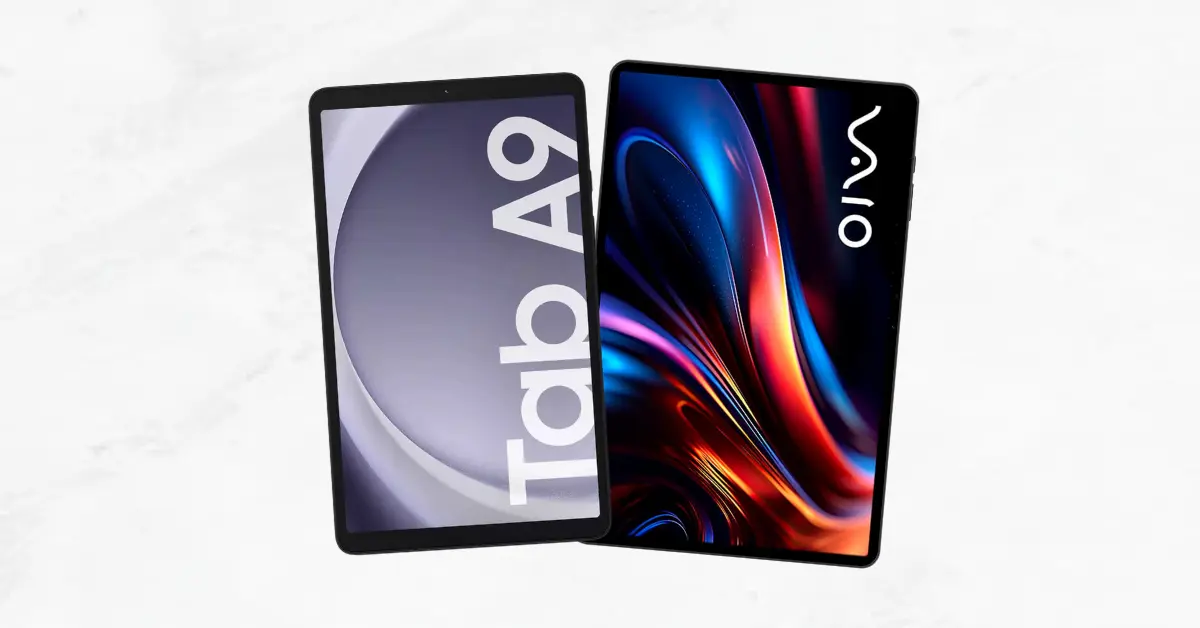 Galaxy Tab A9 vs Vaio TL12 Comparativo Completo