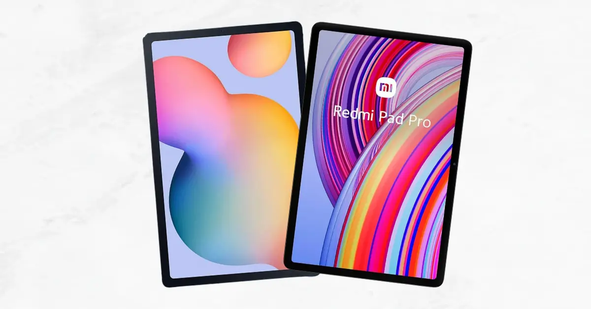 Galaxy Tab S6 Lite vs Redmi Pad Pro Comparativo Completo