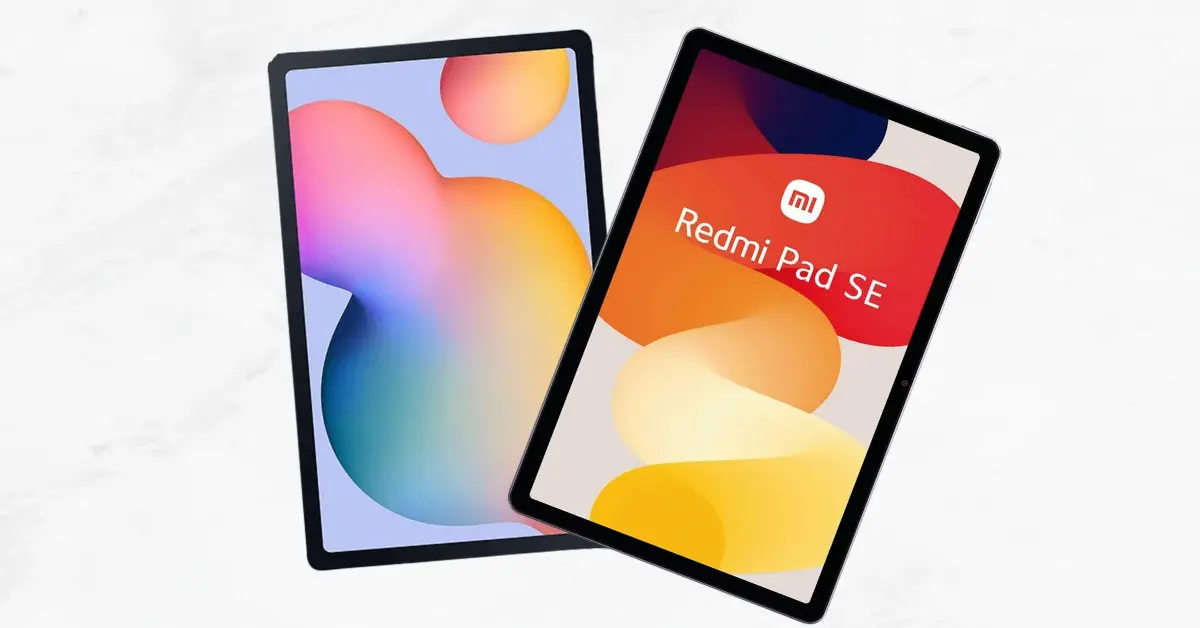 Galaxy Tab S6 Lite vs Redmi Pad SE Comparativo Completo