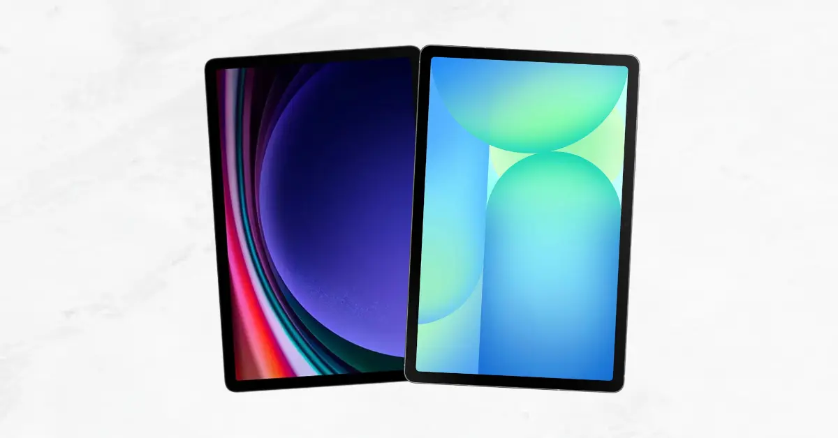 Galaxy Tab S9 FE vs Galaxy Tab S10 FE Comparativo Completo