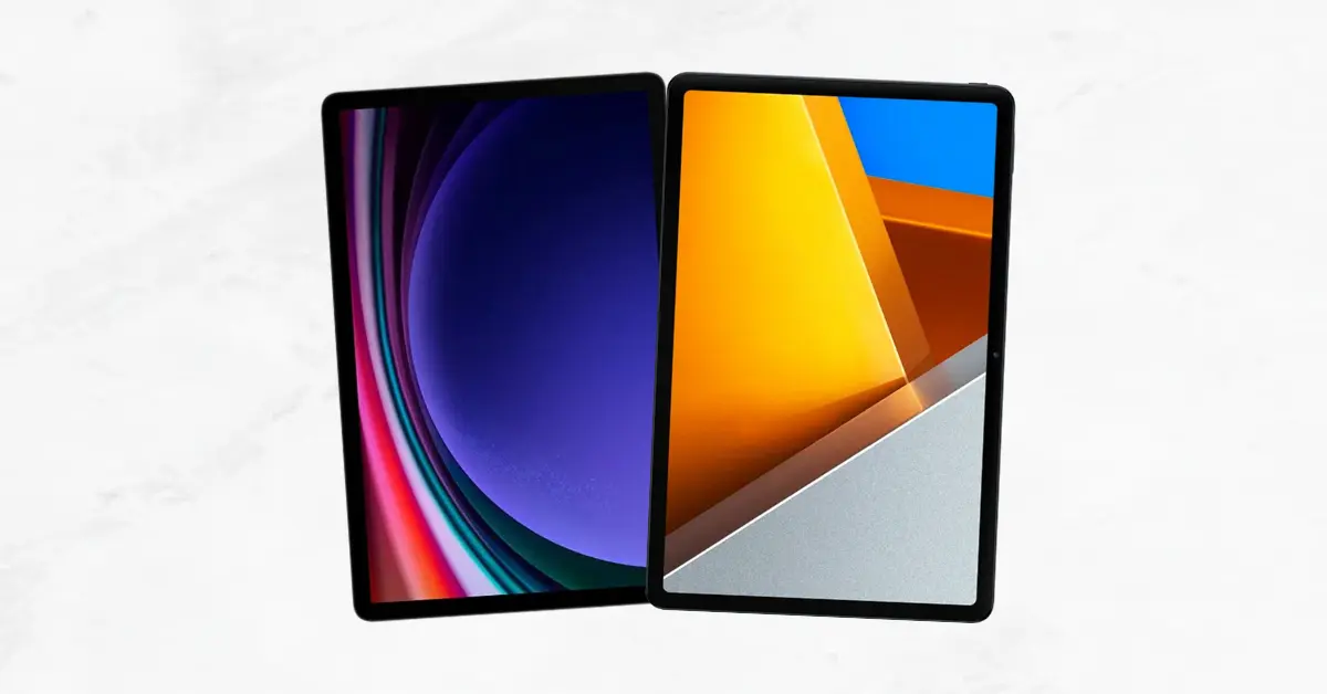 Galaxy Tab S9 FE vs Poco Pad Comparativo Completo