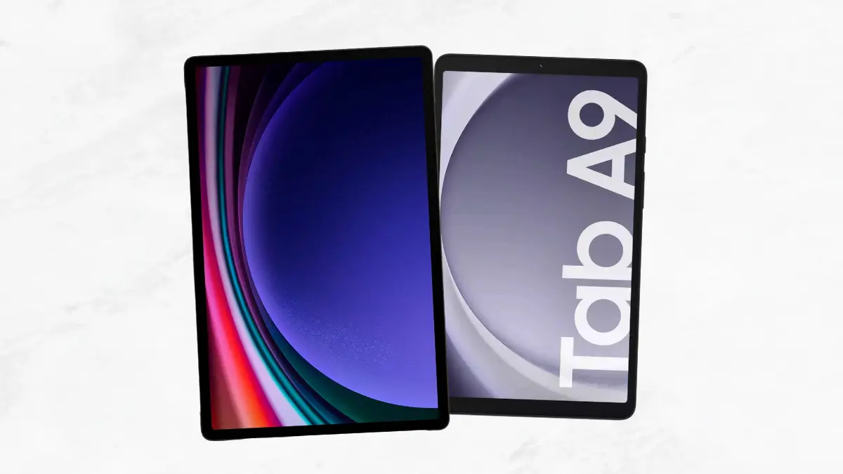 Galaxy Tab S9 Plus vs Galaxy Tab A9 Comparativo Completo