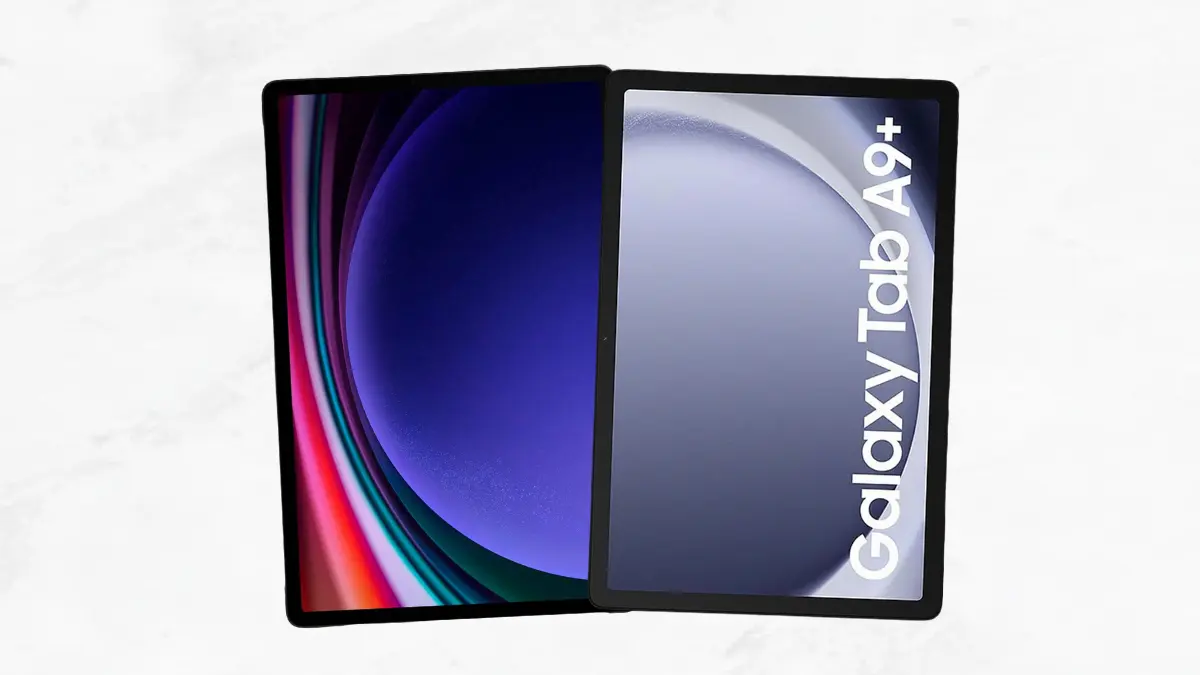 Galaxy Tab S9 Plus vs Galaxy Tab A9 plus Comparativo Completo
