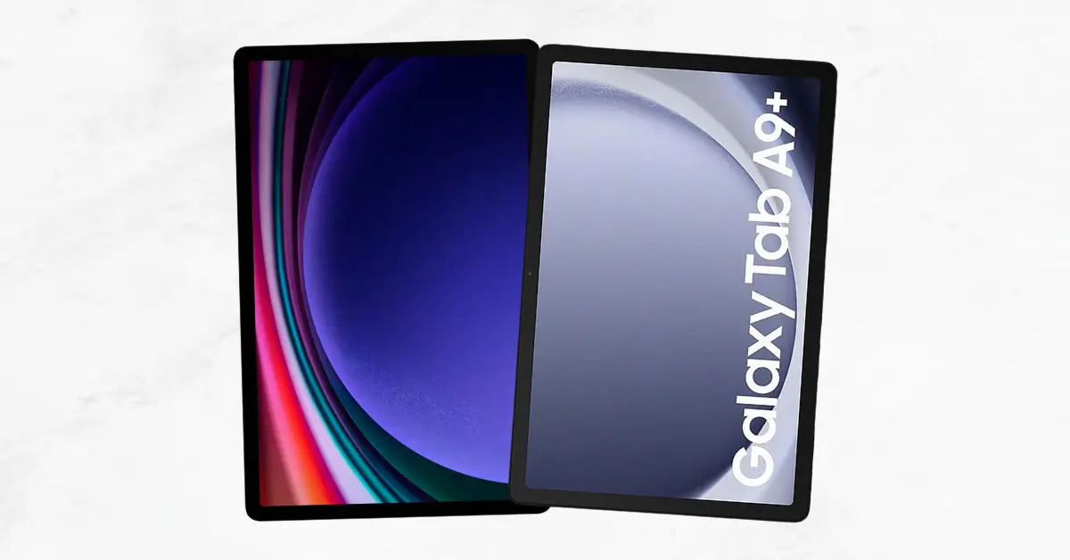 Galaxy Tab S9 vs Galaxy Tab A9 Plus Comparativo Completo