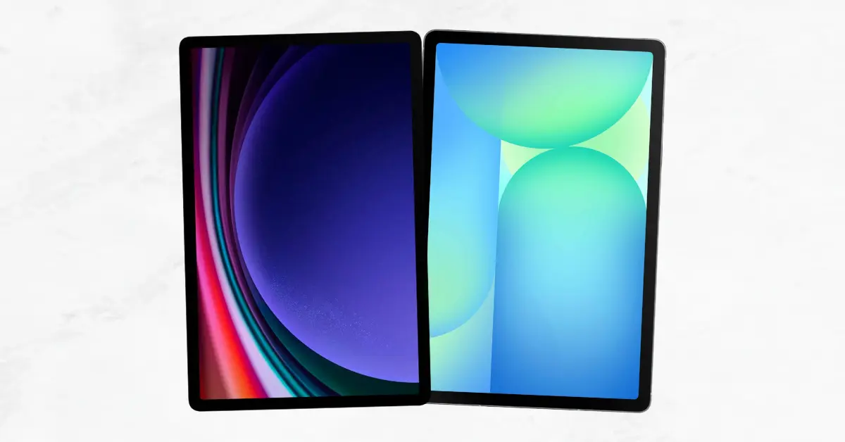 Galaxy Tab S9 vs Galaxy Tab S10 FE Comparativo Completo