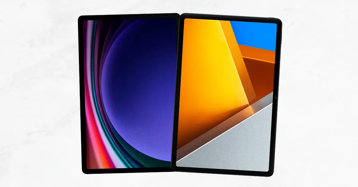 Galaxy Tab S9 vs Poco Pad Comparativo Completo