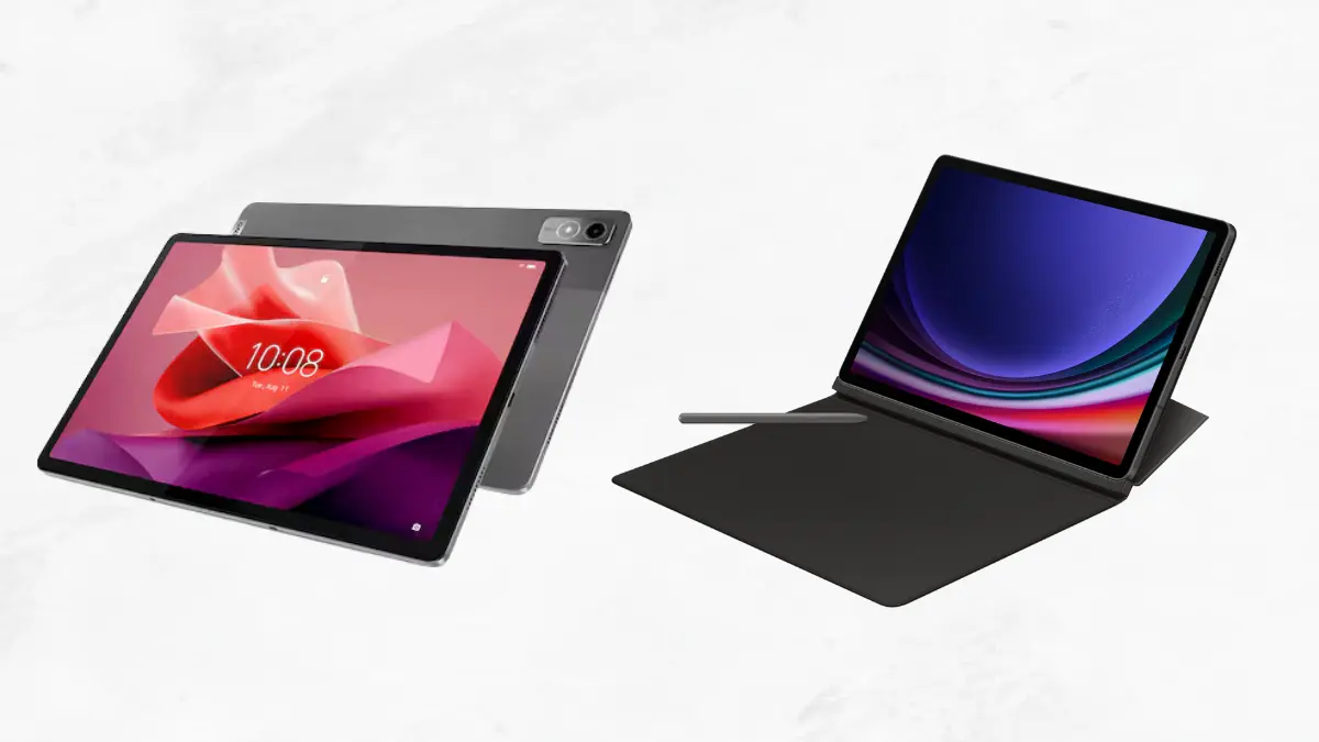 Lenovo Tab P12 vs Galaxy Tab S9 FE Comparativo Completo