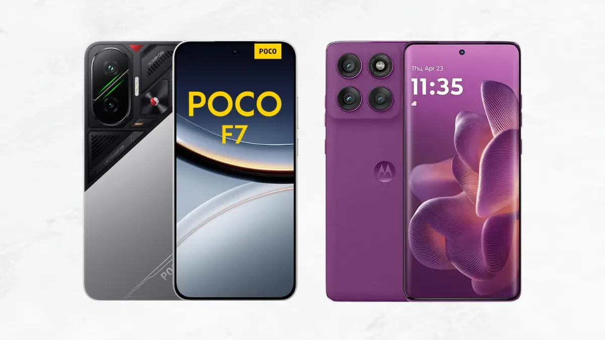 Poco F7 vs Edge 60 Pro Comparativo Completo
