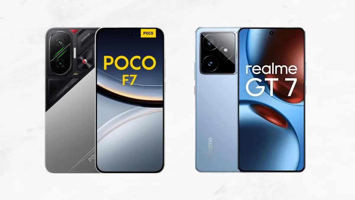 Poco F7 vs Realme GT 7 Comparativo Completo