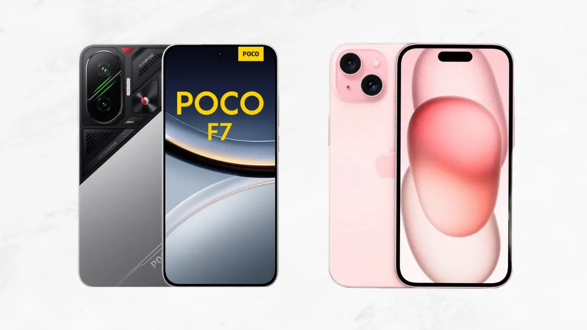 Poco F7 vs iPhone 15 Comparativo Completo