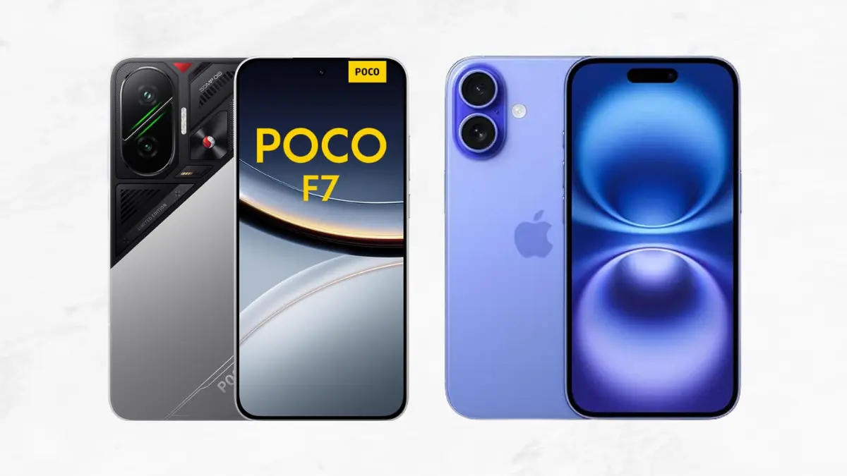 Poco F7 vs iPhone 16 Comparativo Completo
