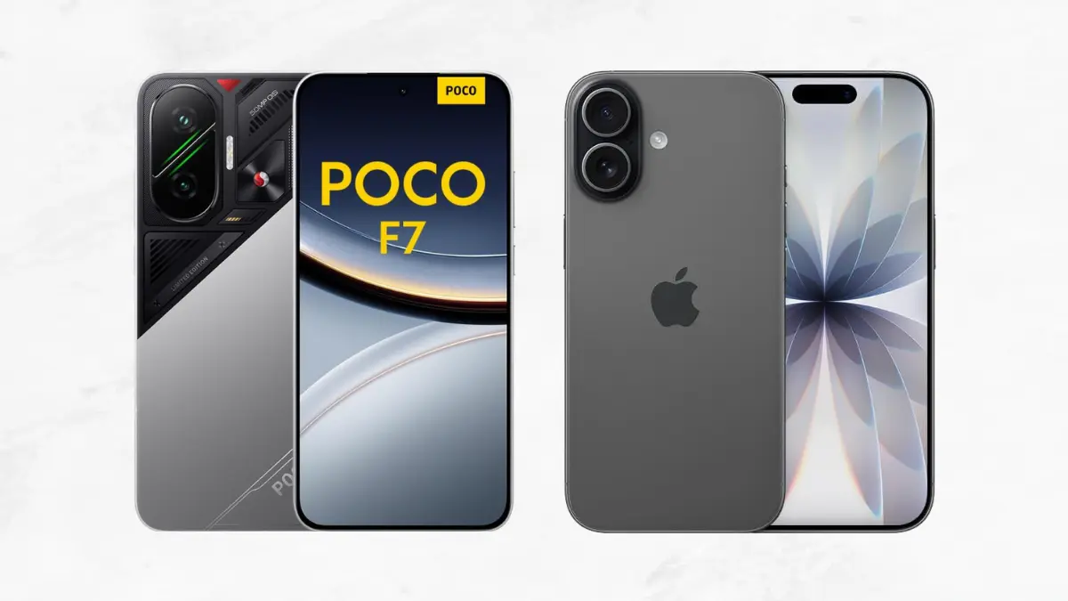 Poco F7 vs iPhone 17 Comparativo Completo