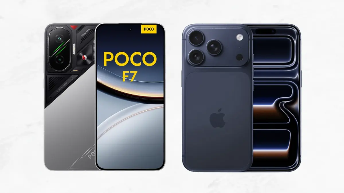 Poco F7 vs iPhone 17 Pro Comparativo Completo