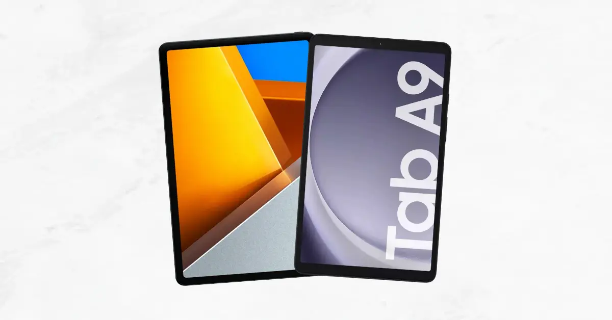 Poco Pad vs Galaxy Tab A9 Comparativo Completo