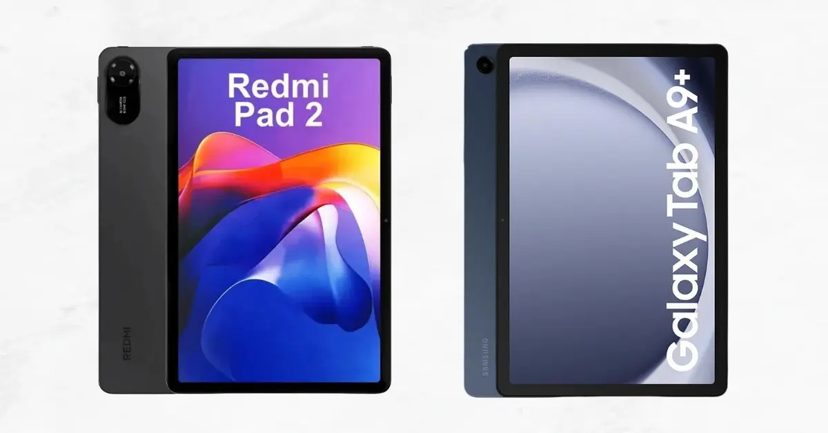 Redmi Pad 2 vs Galaxy Tab A9 Plus