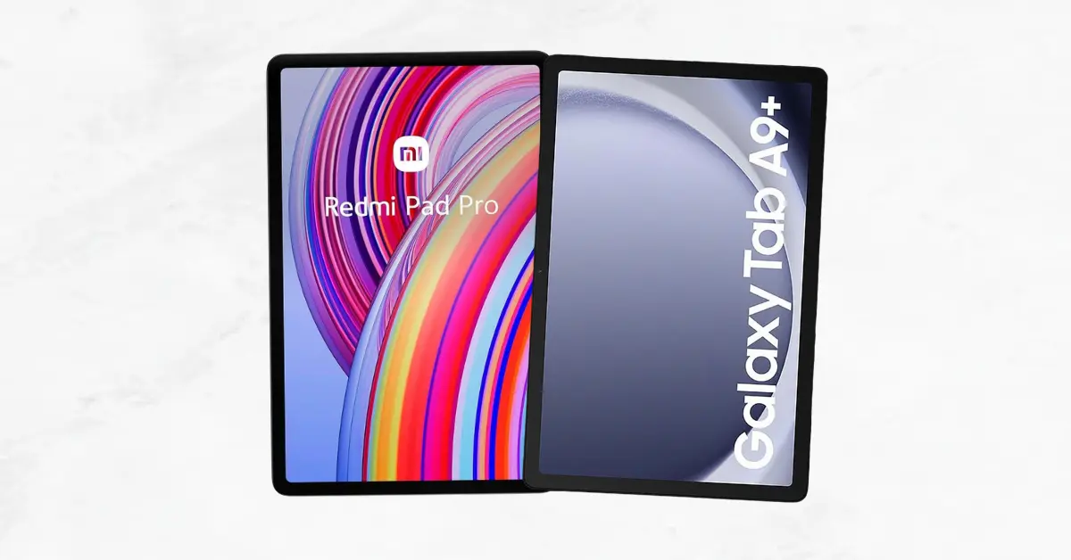 Redmi Pad Pro vs Galaxy Tab A9 plus Comparativo Completo