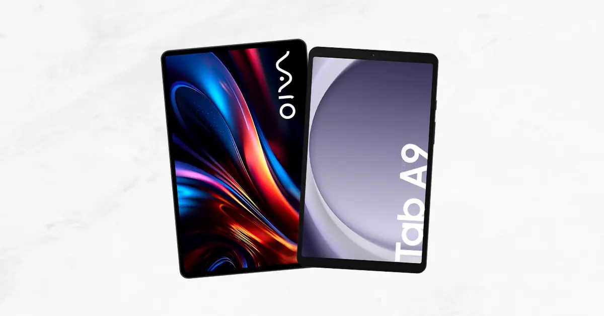Vaio TL12 vs Galaxy Tab A9 Comparativo Completo