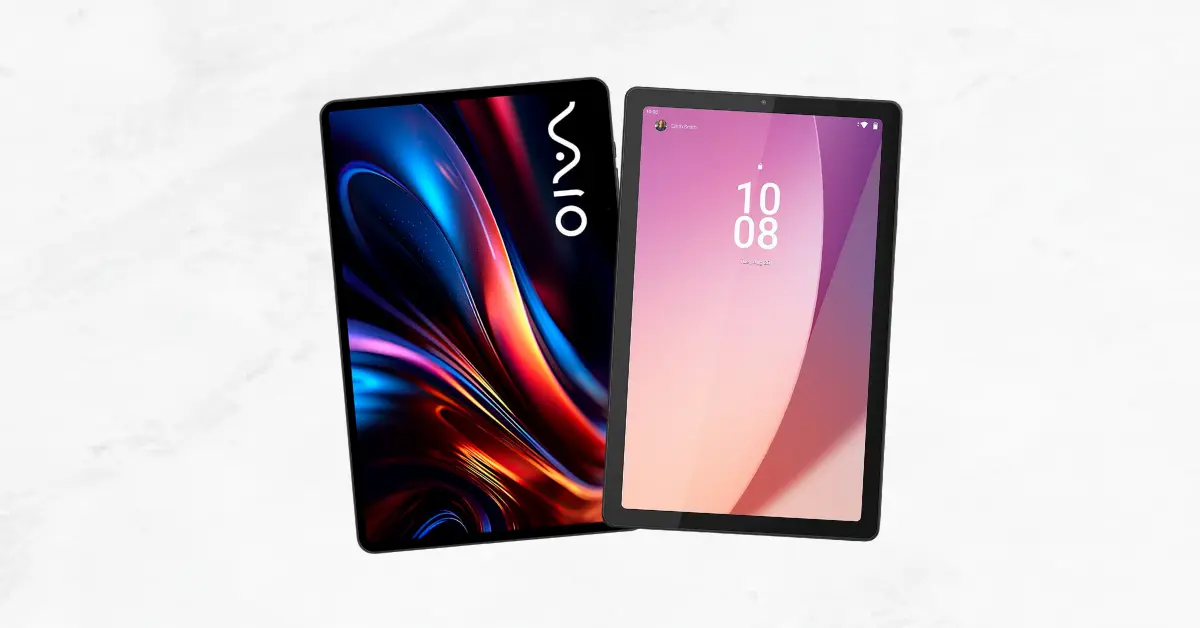 Vaio TL12 vs Lenovo Tab M9 Comparativo Completo