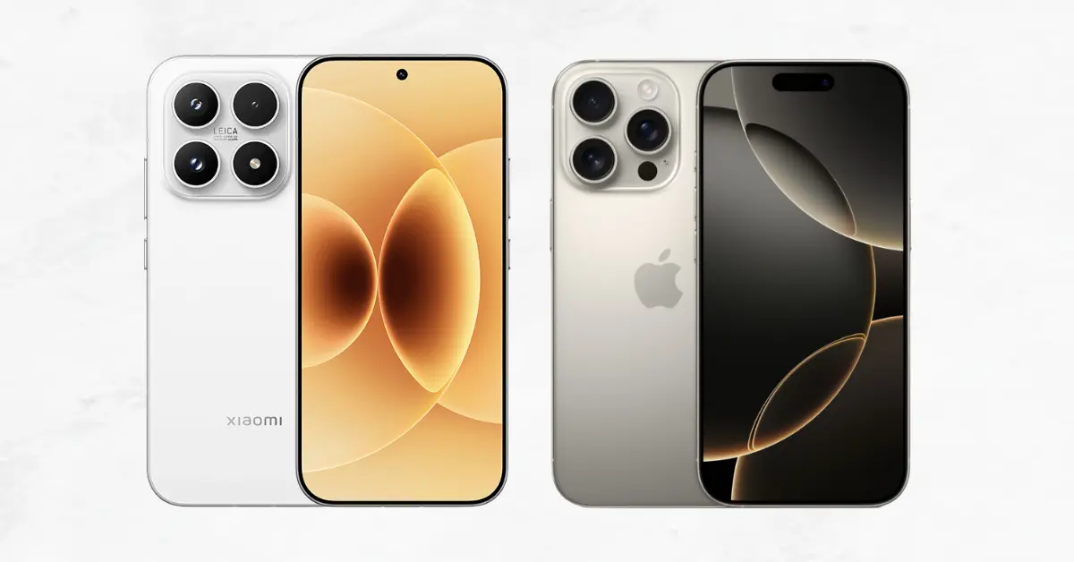 Xiaomi 17 vs iPhone 16 Pro