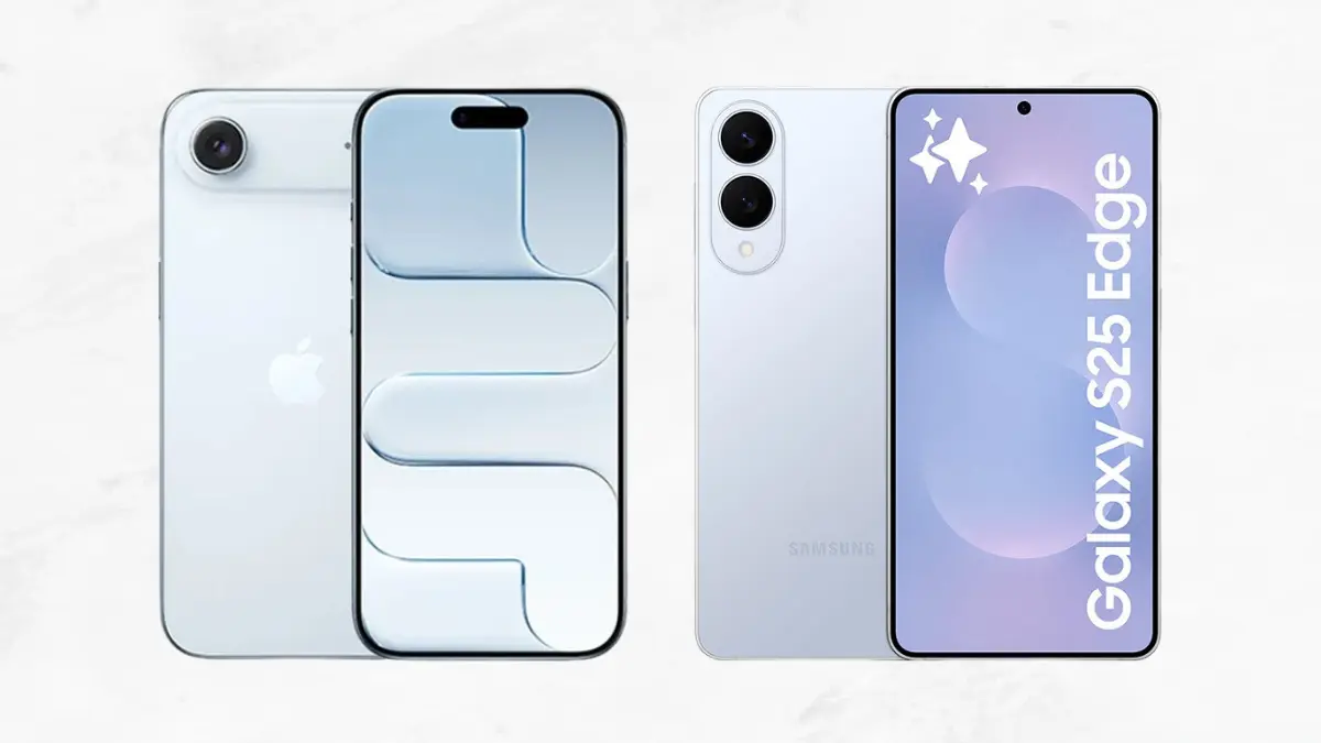 iPhone Air vs Galaxy S25 Edge Comparativo Completo