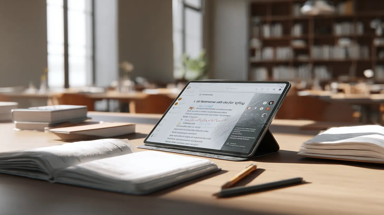 Qual o Melhor Tablet Para Estudar na Faculdade